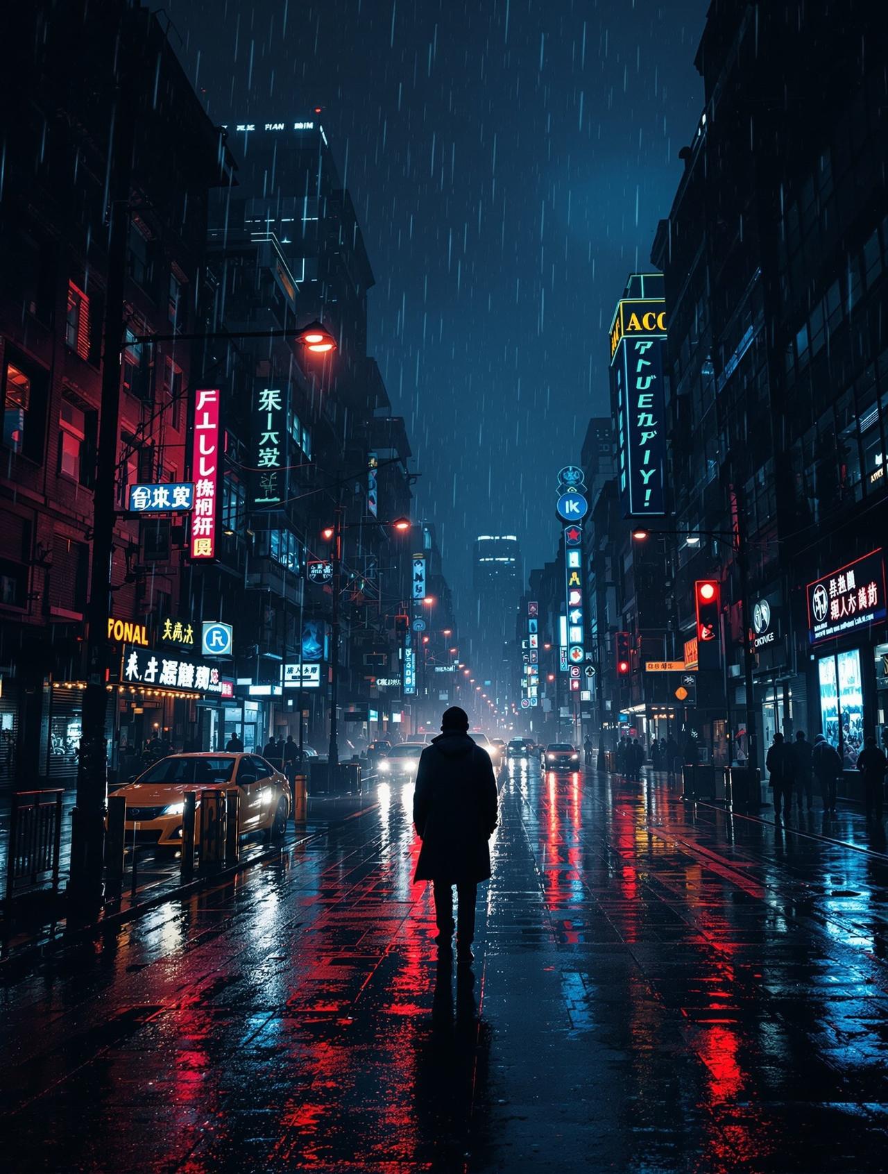 手机av在线影视作品《都市夜行者》海报
